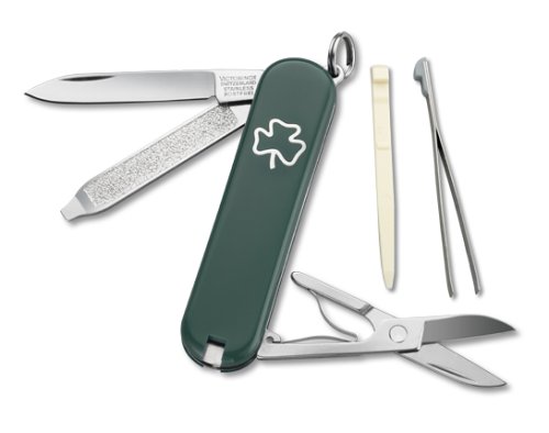 Victorinox Swiss Army Classic Pocket Knife (Shamrock)