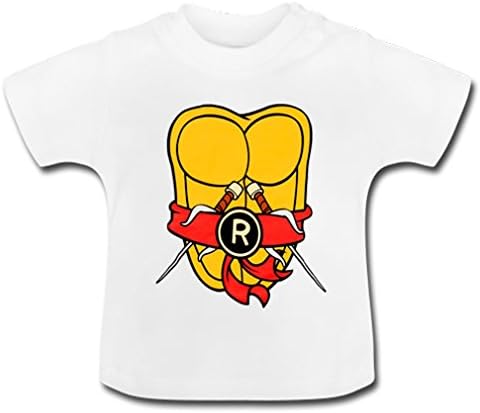 FYRC Custom Teenage Mutant Ninja Turtles Baby Classic T-Shirt 3 Months White