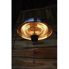 Garten Heizstrahler Infrarot heizung Brazo del Sol, Wandlampe mit Halogenheizung