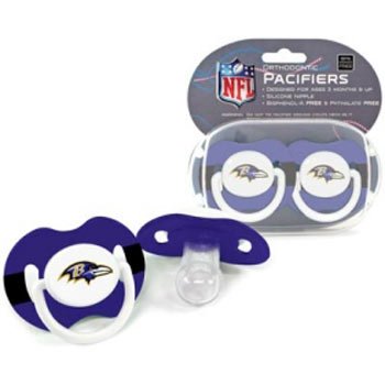 Baltimore Ravens Pacifiers - 2 Pack
