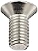 18-8 Stainless Steel Machine Screw, Plain Finish, Flat Head, Phillips Drive, Meets ASME B18.6.3, 1/4
