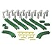 GeoTrax Rail & Road System Elevation Tracks - Ramps Pack