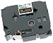 Electronics : Brother TZ354 1in Labeling Tape (26.2ft, Gold on Black)