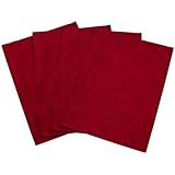 Lenox Holly Damask Placemat, Set of 4, Red