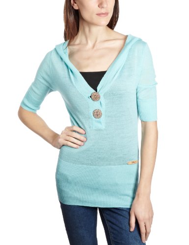 Emu Damen Pullover  W1169 Catalina Hoodie, Gr. 40 (L), Blau (aqua) Preisvergleich