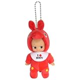 ローズオニールキューピー×ロディ ボールチェーンマスコット(レッド)