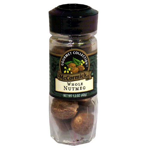 McCormick Gourmet Collection Whole Nutmeg, 1.5-Ounce Unit (Pack of 3)