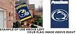 Penn State Nittany Lions 2-Sided Applique Banner Flag