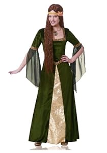 Costume Culture Women's Renaissance Lady Costume, Green, Small