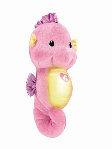 Fisher Price - R5534 - Doudou - Petit Hippoclampe - Rose