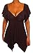 Funfash Plus Size Women Slimming A Line Empire Waist Top Blouse Shirt Made USA