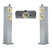 Crystal Acoustics THX&reg; SELECT Certified Center & TX -FS Tower C-Audiovideo Speakers - Silver