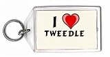  : I Love tweedle Keychain