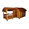 The Barn Pet House- Brown(Extra Large)