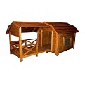 The Barn Pet House- Brown(Extra Large)