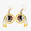 Washington Redskins Dangle Earrings