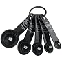 KitchenAid 5-Piece Measuring Spoon Set, Black