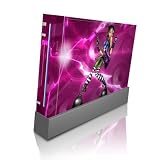 Guitar Emo Design Skin Decal Sticker for Nintendo Wii Body Console