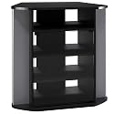37" Flat Panel Corner TV Base - Black