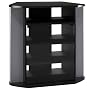 37" Flat Panel Corner TV Base - Black