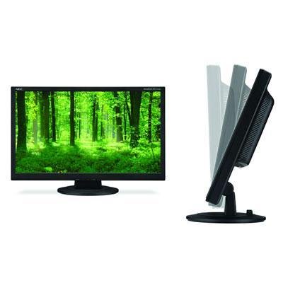 NEC Display Solutions AS231WM-BK 23-Inch 5ms 250 cd/m2 1000:1 Built-In Speakers Widescreen LCD Monitor (Black)