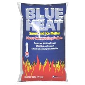 Blue Heat BH20 Snow & Ice Melter with Heat Generating Pellets - 20 lb. Bag