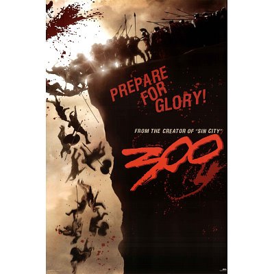 (24x36) 300 Movie (Prepare for Glory!) Poster Print