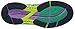 ASICS Women's Gel-Noosa Tri 11 Running Shoe, Patina Green/Flash Yellow/Violet, 9 M US