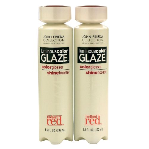 John Frieda Radiant Red Luminous Color Glaze - 2 pk.