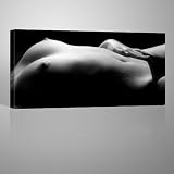 Body Act by GalVII - erotic canvas artwork complete mounted - ready to hang - 39,37x19,69 (100x50cm) Better quality than poster, kind of oil painting look, various motives like photos, abstract art or pop art