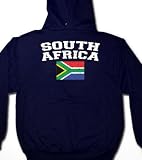 South Africa Flag International Soccer Sweatshirt, South African Soccer Mens Hoodie