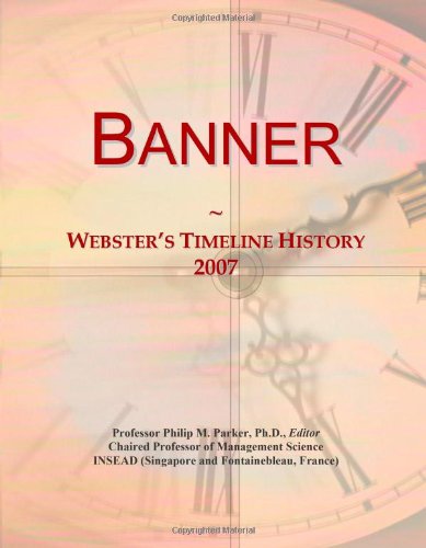 Banner: Webster's Timeline History, 2007