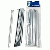 Metal Tent Pegs 24 cms x 10