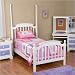 Comfort Decor SAV-011-02-W Color Box Poster Bed in White Size: Twin