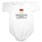Baby Bodysuit White  Armenian Food Makes Armenian Poo !  Armenia Country