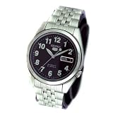 Seiko Men's Glass Back Automatic Bililgual Calendar Watch SNK381