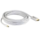 Cable Matters - 3m Mini DisplayPort Male to HDMI Male Cable with Audio Transmission in White
