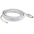 Cable Matters - 3m Mini DisplayPort Male to HDMI Male Cable with Audio Transmission in White