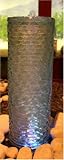 Review Alan Titchmarsh MZ1071FA / Alan Titchmarsh Cotterdale Water Feature Illuminated Glass Single Column