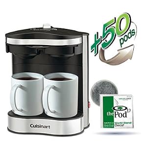 Cuisinart ® Commercial 2-cup Coffeemaker - Stainless Steel (includes 50 Decaf Pods)
