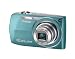 Casio Exilim EX-Z2300 Digitalkamera (14 Megapixel, 5-fach opt, Zoom, 7,6 cm (3 Zoll) Display, bildstabilisiert) t�rkis-blau