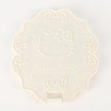 Hello Kitty Floral Shaped Cosmetic Mirror White