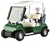 Mini-Golfcart mit mit Uhrzeit, Datum, Temperaturanzeige