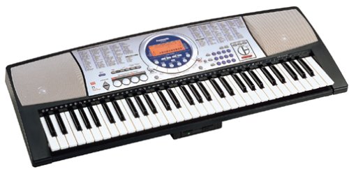 Panasonic SXKC600 61-Note Touch-Sensitive Portable Electronic Keyboard with Disk Drive and AC Adapter