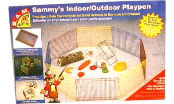 Penn-Plax Indoor/Outdoor Playpen Gym