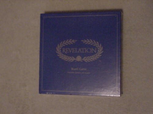 REVELATION BOARD GAME - 5000 BIBLE QUESTIONS AND ANSWERS - NEW AND STILL SEALED - 1984