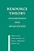 Resource Theory: Explorations and Applications