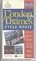 The London Thames Cycle Route Map (Hampton Court - Dartford): The Official Map to the 44 Mile Route (National Cycle Network Route)