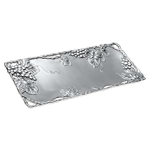 Arthur Court Grapevine 19-Inch Oblong Tray