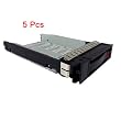 (5 Pack)3.5" SATA SAS Hard Drive Tray Caddy for HP Compaq ProLiant DL160 G5 G5p G6 DL165 G5 DL180 G5 G6 373211-001 373211-002 (5 Pack)3.5" SATA SAS Hard Drive Tray Caddy for HP Compaq ProLiant DL160 G5 G5p G6 DL165 G5 DL180 G5 G6 373211-001 373211-002